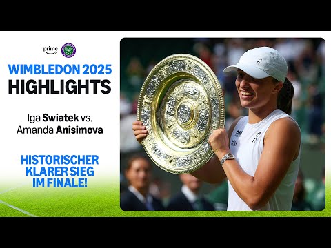 Iga Swiatek - Amanda Anisimova | Finale – Wimbledon 2025 | Highlights