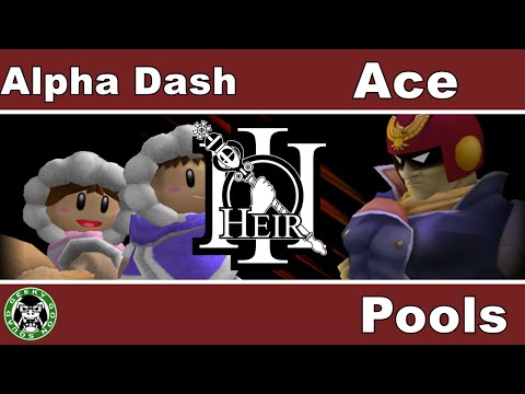 Heir 3 - Alpha Dash (IC) Vs. Ace (Cpt.Falcon) - Pools Wave A - Melee Singles
