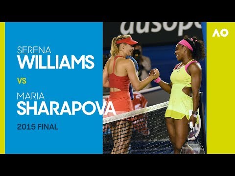 Serena Williams v Maria Sharapova - Australian Open 2015 Final | AO Classics