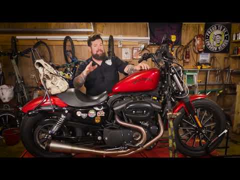 Throttle cable adjustement on a Sportster, or most any motorcycle.