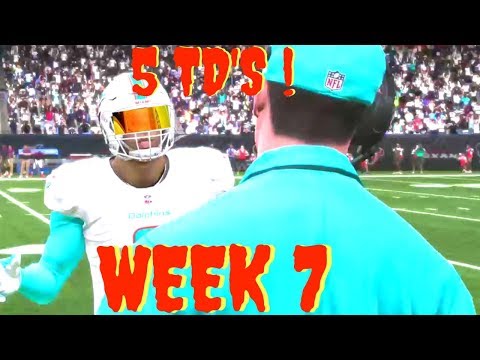 Madden 19 Career Mode WR Ep 7 - MEGATRON TURNING THIS SEASON AROUND SINGLE HANDLY !! *5 TD'S 1 GAME*