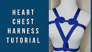 Heart Shape Shibari Chest Harness Tutorial