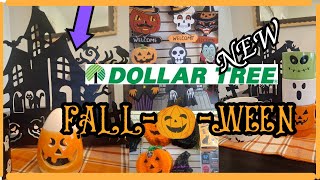 “NEW! 🎃Dollar Tree Haul 2025 Finds! Happy FALL-🎃-WEEN!