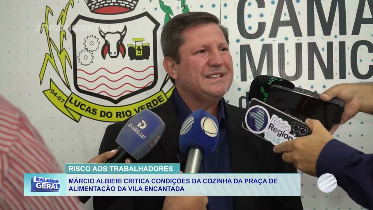 Márcio Albieri cobra infraestrutura para a cozinha do ginásio Roberto Munaretto