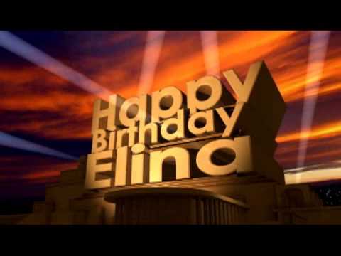 Happy Birthday Elina
