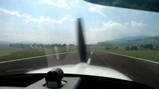 preview picture of video '2011.08.20 I-OHDB (TB-20) Take Off Outbound Asiago'
