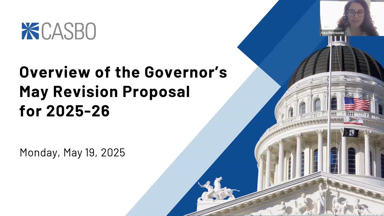 May Revision Budget Webinar