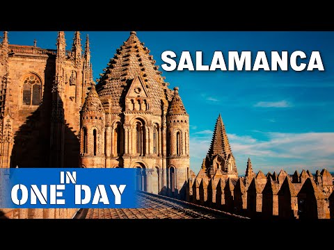 What to visit in Salamanca. Top places to visit in Spain's beautiful cities 4k 50p