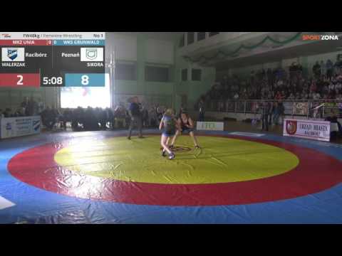 KLZ: Agata WALERZAK (Unia) - Weronika SIKORA (Grunwald) - FW48