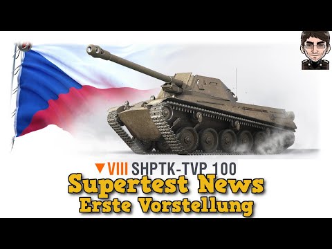 World of Tanks -  Tier 8 ShPTK-TVP 100 Czech Jagdpanzer - Supertest News