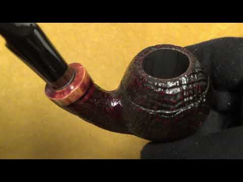 Pipa Santambrogio sabbiata - Full Bent Apple (SS077)