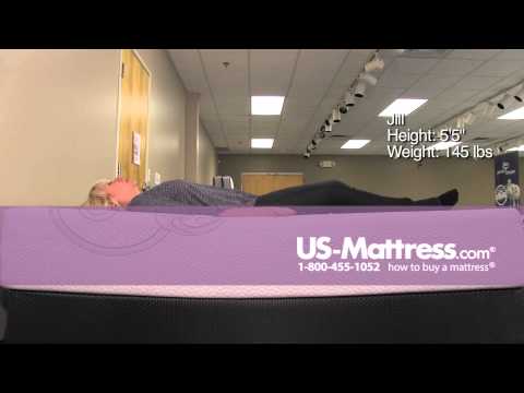 Serta Perfect Sleeper Gel Memory Foam Howerton Comfort Depth with Jill