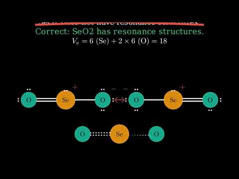 Which set shows the correct resonance structures for Seo2?