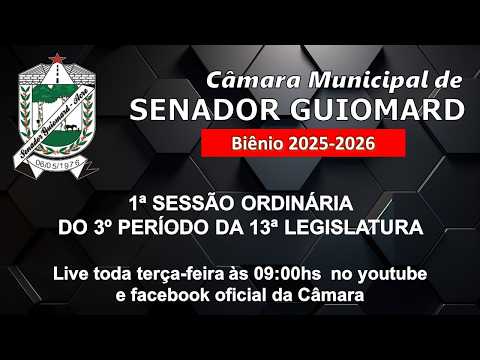 Transmissão ao vivo de Câmara Senador Guiomard Oficial