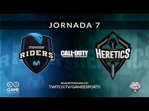 MOVISTAR RIDERS vs. TEAM  HERETICS | COD | GAME Stadium Jornada 7