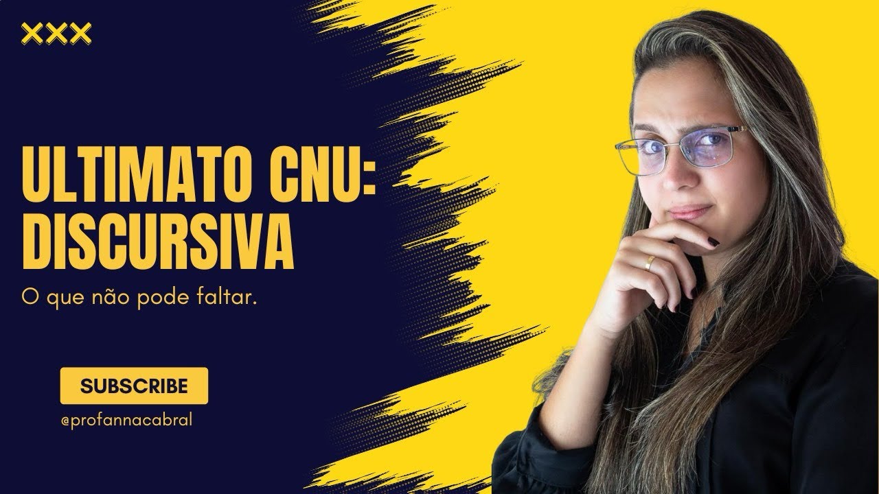 🚀 Ultimato CNU: Segredos da Discursiva que Você Precisa Saber! 🚀