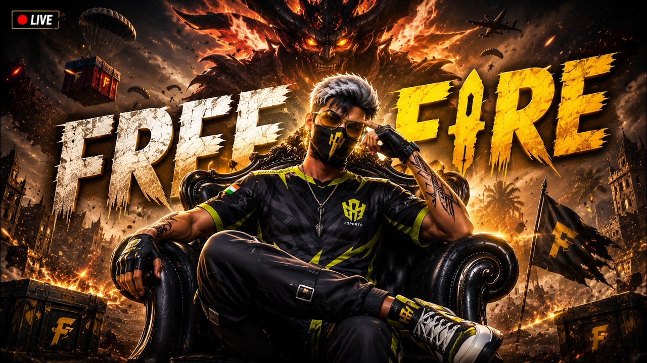 🔴LIVE FREE FIRE - HEADSHOT TRY KARTE HAI | DAY 03
