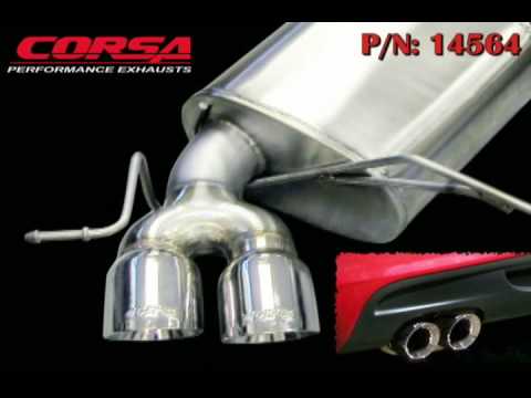 2008 BMW 135i with CORSA Performance PN 14564