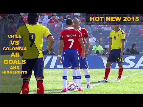 Chile vs Colombia All Goals & Highlights (1 - 1 ) 12/11/2015