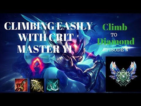 Climb To Diamond EP 4: Climbing Easily With Crit Master Yi