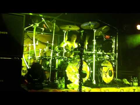 Stratovarius - Rolf Pilve Drum Solo live @ Rockfabrik Ludwigsburg 11.04.2013