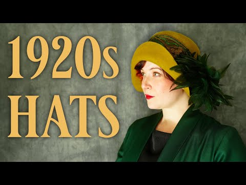 The History of the Iconic Cloche Hat: Making 1920s...