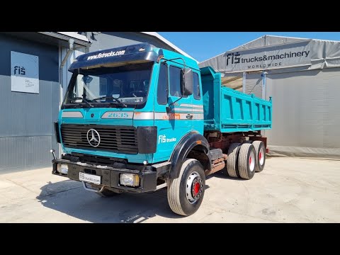 MERCEDES BENZ 2635 6x4 meiller tipper - FIŠ TRUCKS SLOVENIA