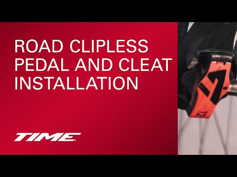 TIME: Road Clipless Pedal and Cleat Installation