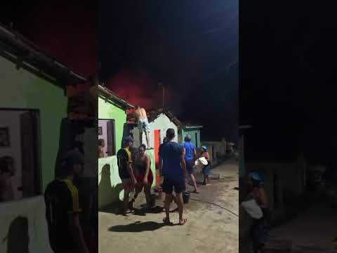 O clima muito delicado na cidade de Mari Paraíba a casa pegou fogo