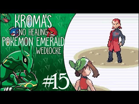 Pokémon Emerald "No Healing" Wedlocke, Part 15 - On Top Of The Team Magma Cone!