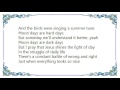 Cindy Morgan - Moon Days Lyrics