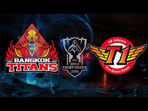 BKT vs SKT Highlights - World Championship 2015 Group C - Bangkok Titans vs SK Telecom T1