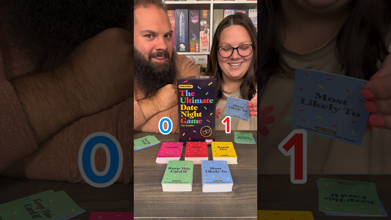 Come Play The Ultimate Date Night Game With Us! #boardgames #couple #fun