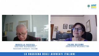 La Rassegna degli Avvocati Italiani -  Ospite Palma Balsamo