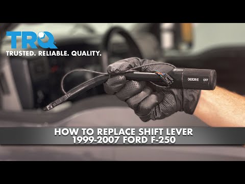 How To Replace Shift Lever 1999-2007 Ford F-250