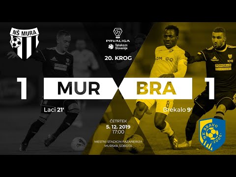 20.krog: Mura - Bravo 1:1 ; Prva liga Telekom Slovenije 2019/2020