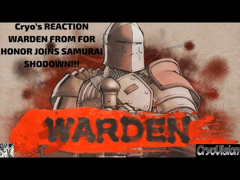 Cryo’s REACTION WARDEN FROM FOR HONOR JOINS SAMURAI SHODOWN!!!