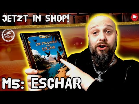 New in the shop: Midgard 5 🏜️ The Pyramids of Eschar - EXPANDED and REVISED | Pen and Paper