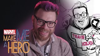 Travis McElroy | Marvel Make Me a Hero video