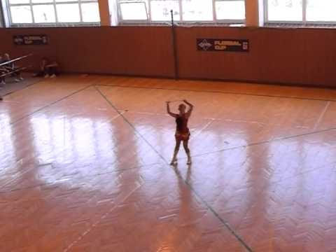 Mažoretky Elité Minís - Laura Resínská a Kačenka Koplová sóla 2011