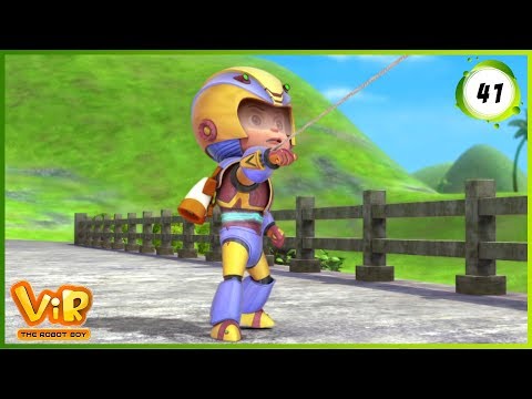Vir: The Robot Boy | The Lizard Man | Action cartoons for Kids | 3D cartoons