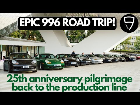 , title : 'ULTIMATE 996 ROAD TRIP back to the Porsche production line… 25 years after they left!'