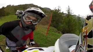 preview picture of video 'Crans-Montana Downhill Opening 2012'