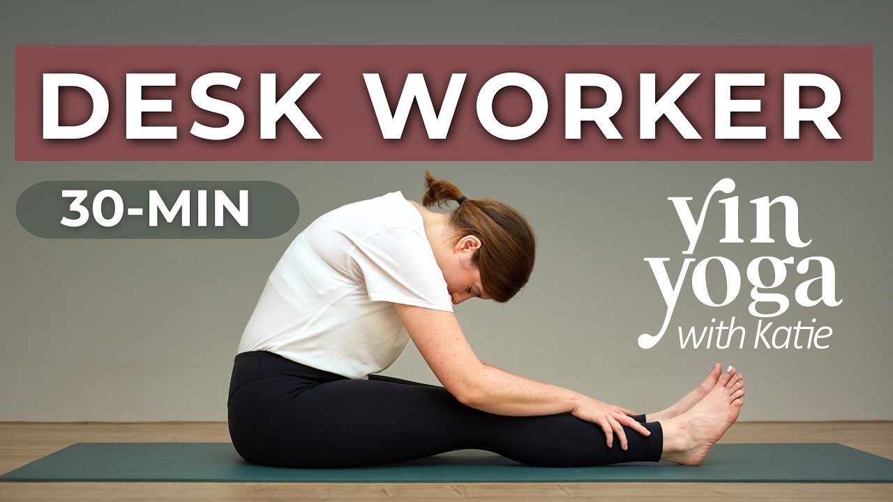 Yin Yoga for Office Workers — Yin Yoga class, 35 minutes