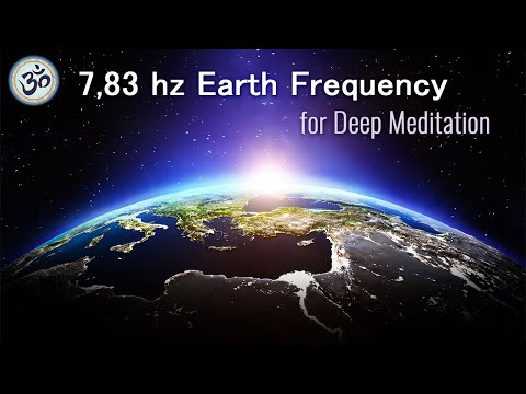 7,83 Hz Schumann-Resonanz, 432 Hz kraftvolle Heilfrequenz, positive Energie steigern, Meditation