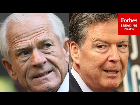 'He Broke The Law And I Didn't': Peter Navarro Laces Into James Comey