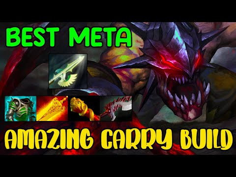 AMAZING CARRY BUILD [ LifeStealer ] INTENSE TEAM FIGHT - DOTA 2 GAMEPLAY