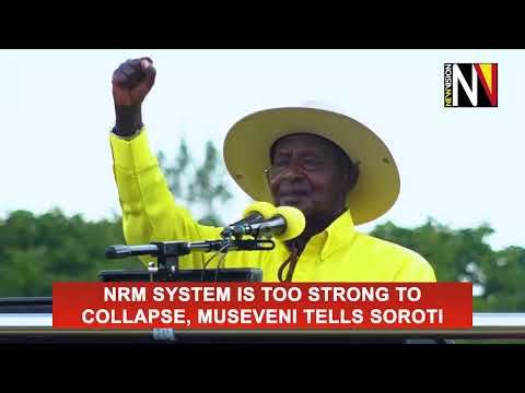 NRM system is too strong to collapse, Museveni tells Soroti