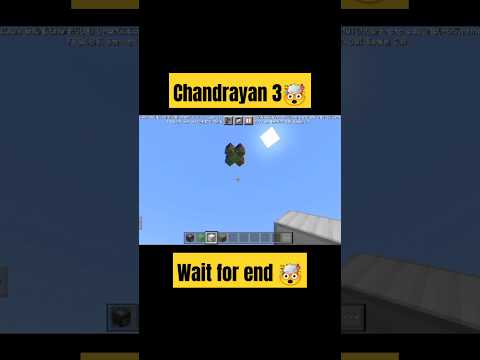 Making Chandrayan 3 🤯 in minecraft // ft. mr. bombastic #shorts #minecraft