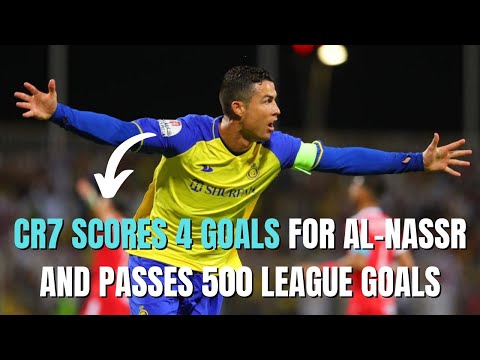 CR7 scores 4 goals for Al nassr